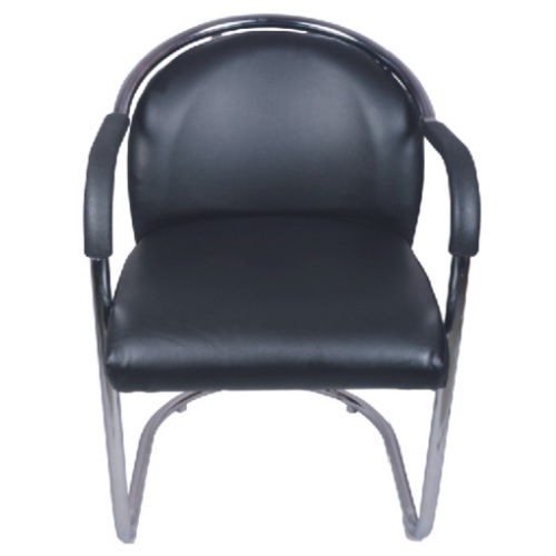 0271 MB Black Integro Mid Back Guest Chair